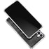 NFL Carolina Panthers Black & White Gabb Phone 4 Clear Case