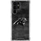 NFL Carolina Panthers Black & White Galaxy S23 Ultra Clear Case