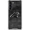 NFL Carolina Panthers Black & White Galaxy S24 FE Clear Case