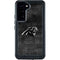 NFL Carolina Panthers Black & White Galaxy S24 Plus Waterproof Case
