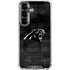 NFL Carolina Panthers Black & White Galaxy S26 Plus Clear Case