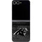 NFL Carolina Panthers Black & White Galaxy Z Flip6 Skin