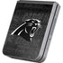 NFL Carolina Panthers Black & White Galaxy Z Flip6 Skin