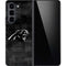 NFL Carolina Panthers Black & White Galaxy Z Fold5 5G Skin