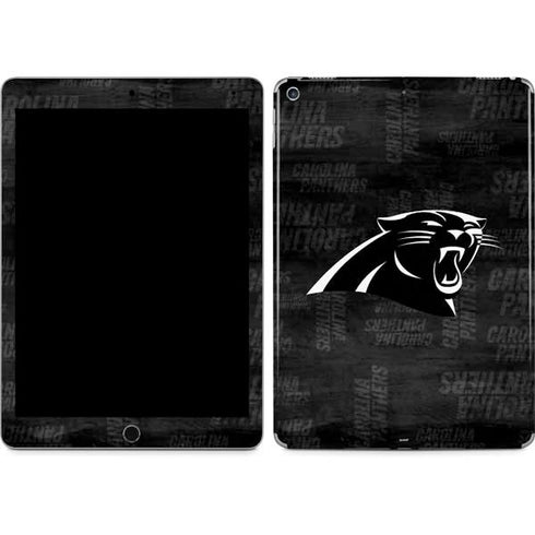 NFL Carolina Panthers Black & White iPad Skins