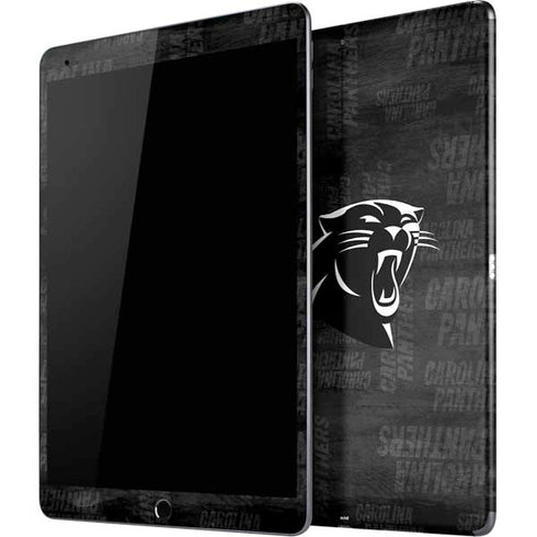 NFL Carolina Panthers Black & White iPad Skins
