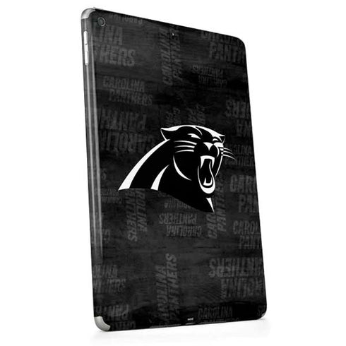 NFL Carolina Panthers Black & White Apple iPad Skin