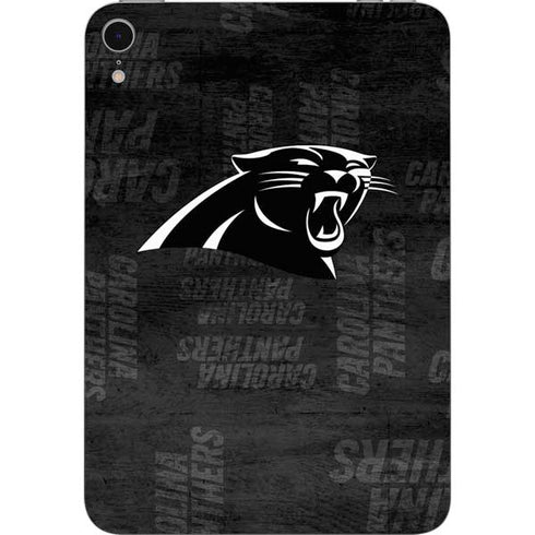 NFL Carolina Panthers Black & White Apple iPad Mini Skin