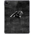 NFL Carolina Panthers Black & White iPad Pro 11in (2024) Clear Case