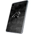 NFL Carolina Panthers Black & White iPad Pro 11in (2024) Clear Case