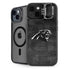 NFL Carolina Panthers Black & White iPhone 14 Kickstand Case