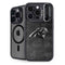 NFL Carolina Panthers Black & White iPhone 14 Pro Max Kickstand Case