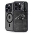 NFL Carolina Panthers Black & White iPhone 14 Pro Max Kickstand Case