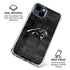 NFL Carolina Panthers Black & White iPhone 15 Clear Case