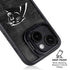 NFL Carolina Panthers Black & White iPhone 15 Kickstand Case