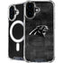 NFL Carolina Panthers Black & White iPhone 16 Plus MagSafe Case