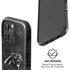 NFL Carolina Panthers Black & White iPhone 16 Pro Magsafe Impact Case