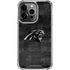 NFL Carolina Panthers Black & White iPhone 16 Pro Max Clear Case