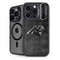 NFL Carolina Panthers Black & White iPhone 16 Pro Max Kickstand Case