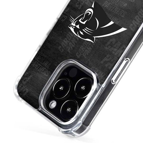 NFL Carolina Panthers Black & White iPhone 16 Pro Max MagSafe Case