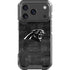 NFL Carolina Panthers Black & White iPhone 18 Pro Clear Case