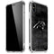 NFL Carolina Panthers Black & White iPhone X/XS Clear Case