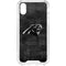 NFL Carolina Panthers Black & White iPhone XS Clear Case