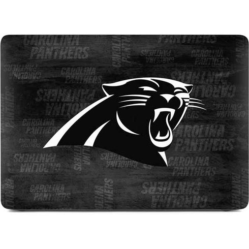 NFL Carolina Panthers Black & White Apple MacBook Air Skin
