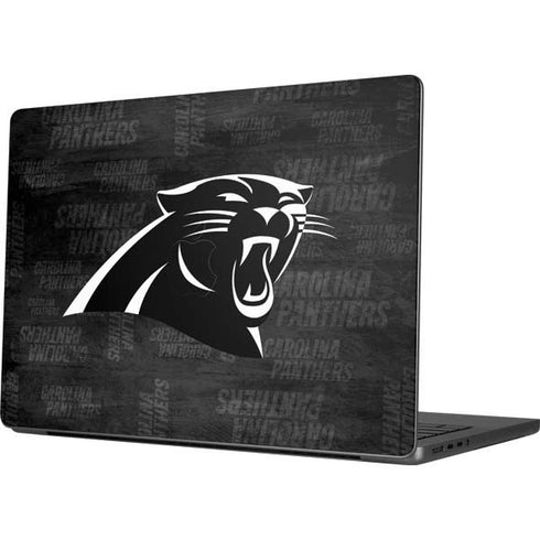 NFL Carolina Panthers Black & White Apple MacBook Pro 14-inch Skin