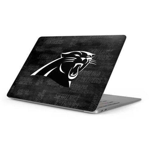 NFL Carolina Panthers Black & White Apple MacBook Pro 16-inch Skin