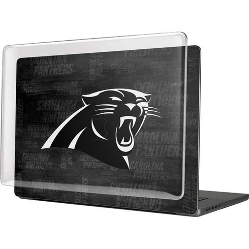 NFL Carolina Panthers Black & White MacBook Cases