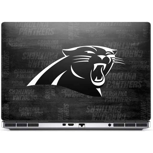 NFL Carolina Panthers Black & White Dell Precision Skin