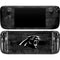 NFL Carolina Panthers Black & White Steam Deck Handheld Gaming Computer OLED Skin