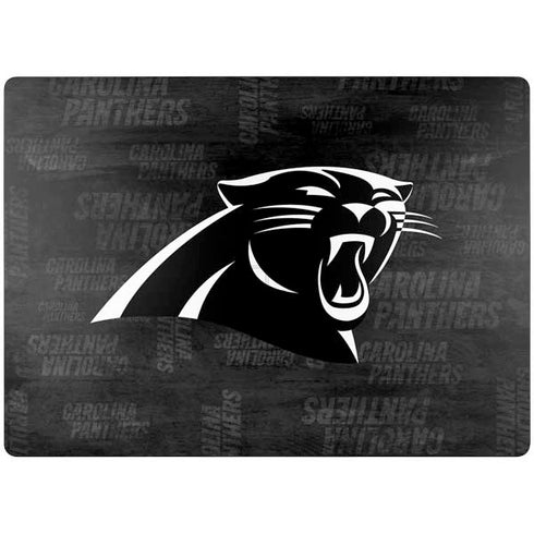 NFL Carolina Panthers Black & White Surface Laptop 7 13.8in Skin