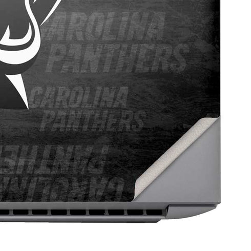 NFL Carolina Panthers Black & White HP ZBook Fury 16 G10 Skin