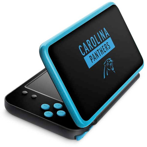 NFL Carolina Panthers Black Performance Series Nintendo Skins
