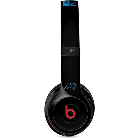 NFL Carolina Panthers Black Performance Series Beats Solo 3 Wireless Skin