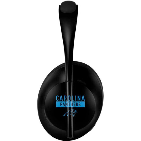 NFL Carolina Panthers Black Performance Series Bose Noise Cancelling Headphones 700 Skin