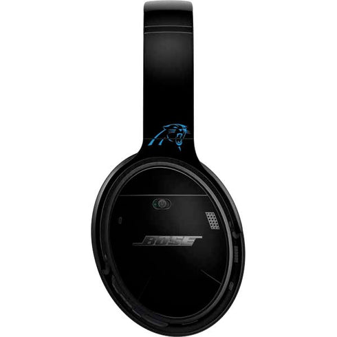 NFL Carolina Panthers Black Performance Series Bose QuietComfort 35 II Headphones Skin