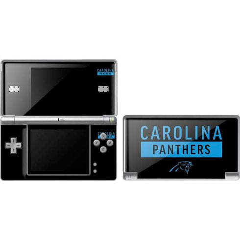 NFL Carolina Panthers Black Performance Series Nintendo Skins