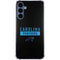 NFL Carolina Panthers Black Performance Series Galaxy A35 5G Clear Case