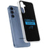 NFL Carolina Panthers Black Performance Series Galaxy A55 5G Clear Case