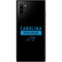 NFL Carolina Panthers Black Performance Series Galaxy Note 10 Plus Skin