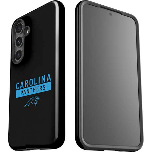 NFL Carolina Panthers Black Performance Series Galaxy S25 Plus Impact Case