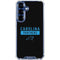 NFL Carolina Panthers Black Performance Series Galaxy S25 Clear Case