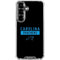 NFL Carolina Panthers Black Performance Series Galaxy S26 Plus Clear Case