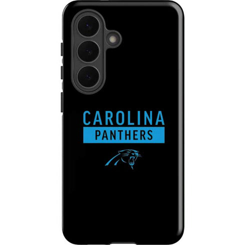 NFL Carolina Panthers Black Performance Series Galaxy S26 Plus Impact Case