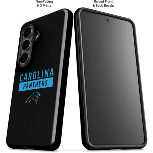 NFL Carolina Panthers Black Performance Series Galaxy S26 Plus Impact Case