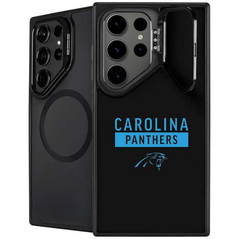 NFL Carolina Panthers Black Performance Series Galaxy S26 Ultra Kickstand Case