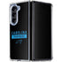 NFL Carolina Panthers Black Performance Series Galaxy Z Fold5 5G Clear Case